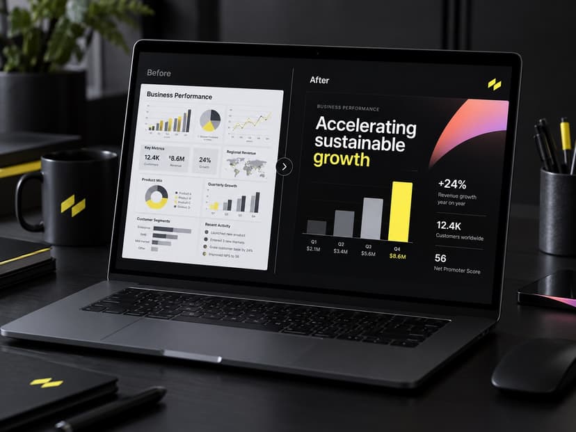 Pitch Deck Makeover: Structure first