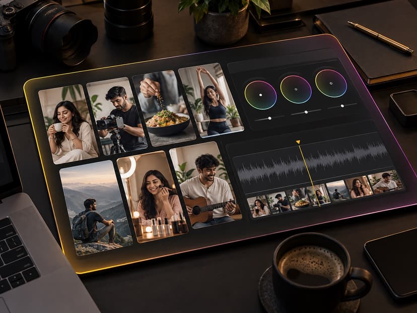 Reel Editing Pack: Send your footage